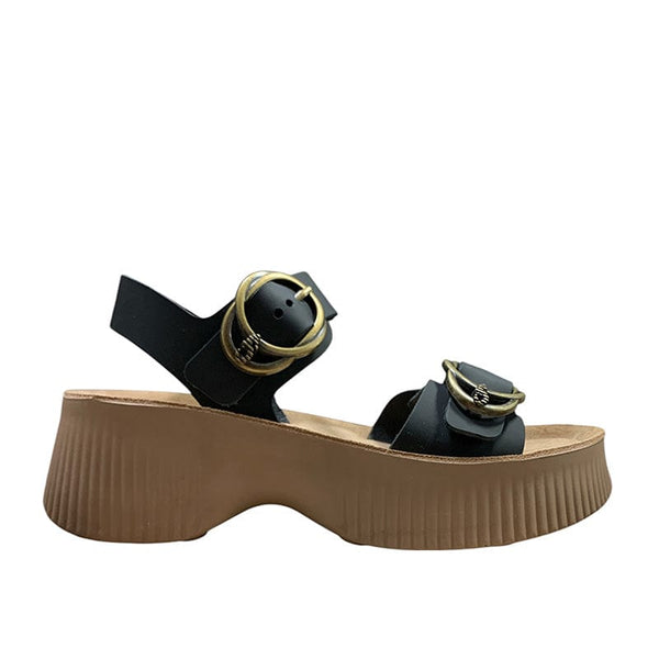 Πλατφόρμες FANTASY SANDALS S2104 ΠΛΑΤΦΟΡΜΕΣ ΜΑΥΡΟ / 36