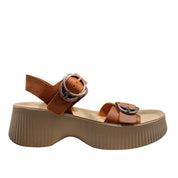Πλατφόρμες FANTASY SANDALS S2104 ΠΛΑΤΦΟΡΜΕΣ ΚΑΦΕ / 36