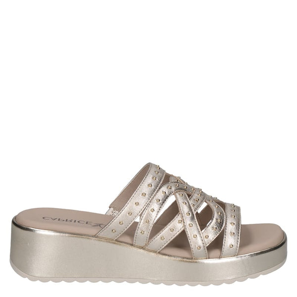 Flatforms CAPRICE 9-27200-46 ΣΑΝΔΑΛΙΑ/FLATFORMS ΧΡΥΣΟ / 36