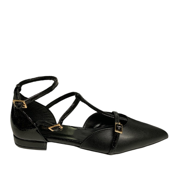 Flats MARA COLLECTION B-122 FLATS ΜΑΥΡΟ / 35