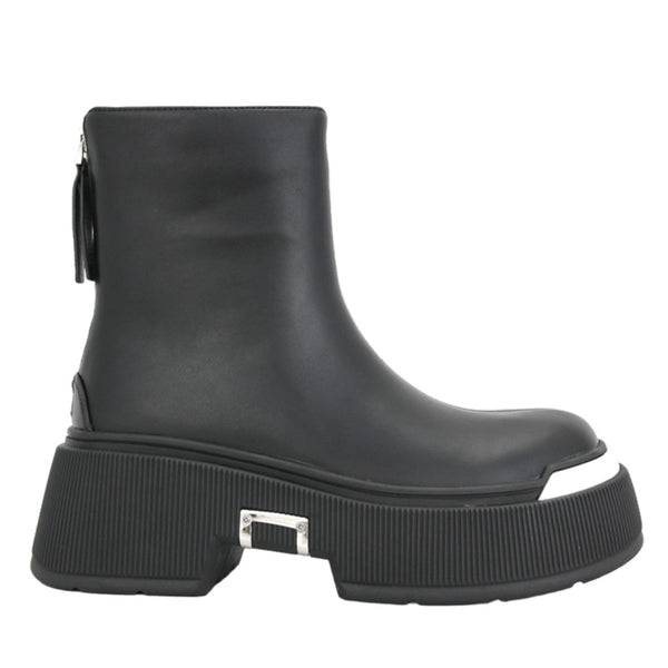 Μποτάκια GIANNA KAZAKOU D703 ΜΠΟΤΑΚΙΑ ΜΑΥΡΟ / 36