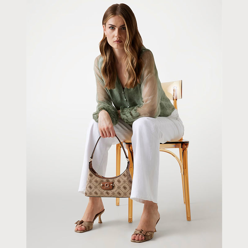 Τσάντα GUESS JP965417 ΤΣΑΝΤΕΣ ΚΑΦΕ / ONE SIZE