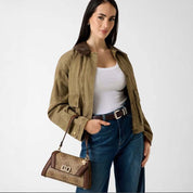Τσάντα GUESS OS990119 ΤΣΑΝΤΕΣ ΚΑΦΕ / ONE SIZE