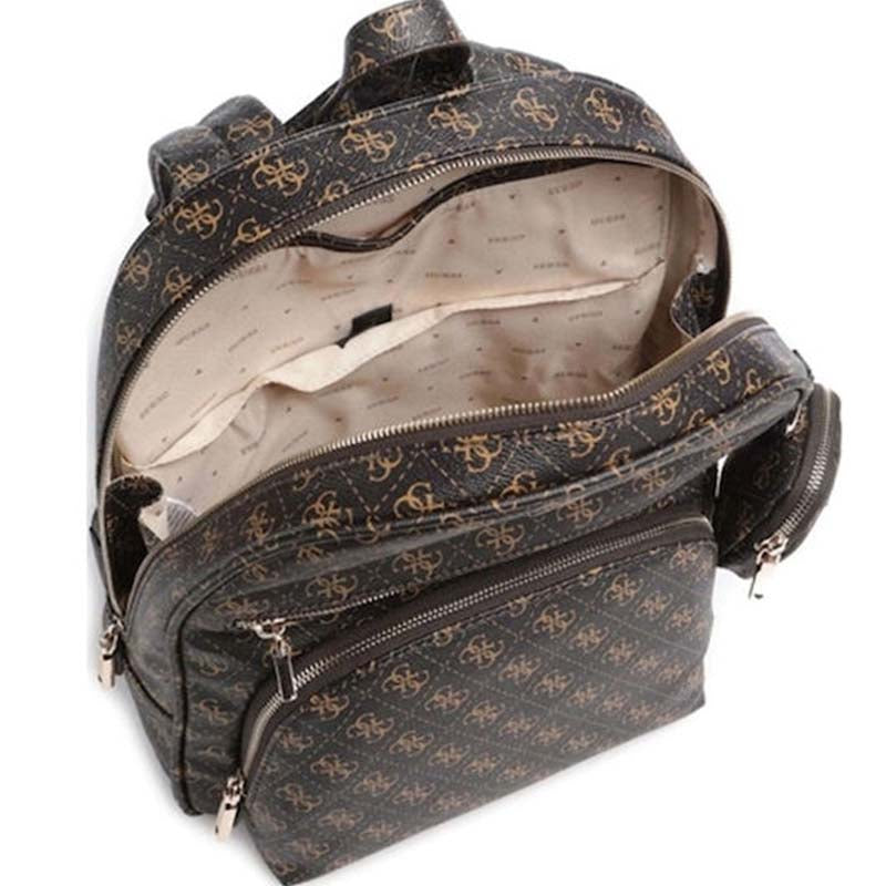 Σακίδιο Πλάτης GUESS QG712435 ΤΣΑΝΤΕΣ ΚΑΦΕ / ONE SIZE