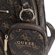 Σακίδιο Πλάτης GUESS QG712435 ΤΣΑΝΤΕΣ ΚΑΦΕ / ONE SIZE