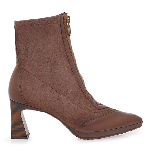 Μποτάκια HISPANITAS HI254186 ΜΠΟΤΑΚΙΑ ΚΑΦΕ / 36