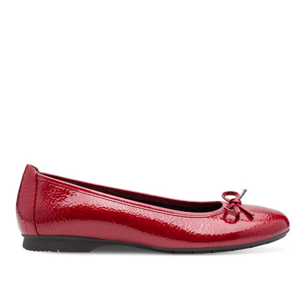 Μπαλαρίνες JANA 8-22163-41 ΜΠΑΛΑΡΙΝΕΣ ΚΟΚΚΙΝΟ / 36