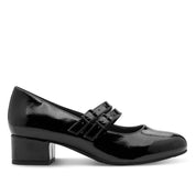 Γόβες JANA 8-24366-45 ΓΟΒΕΣ ΜΑΥΡΟ / 36