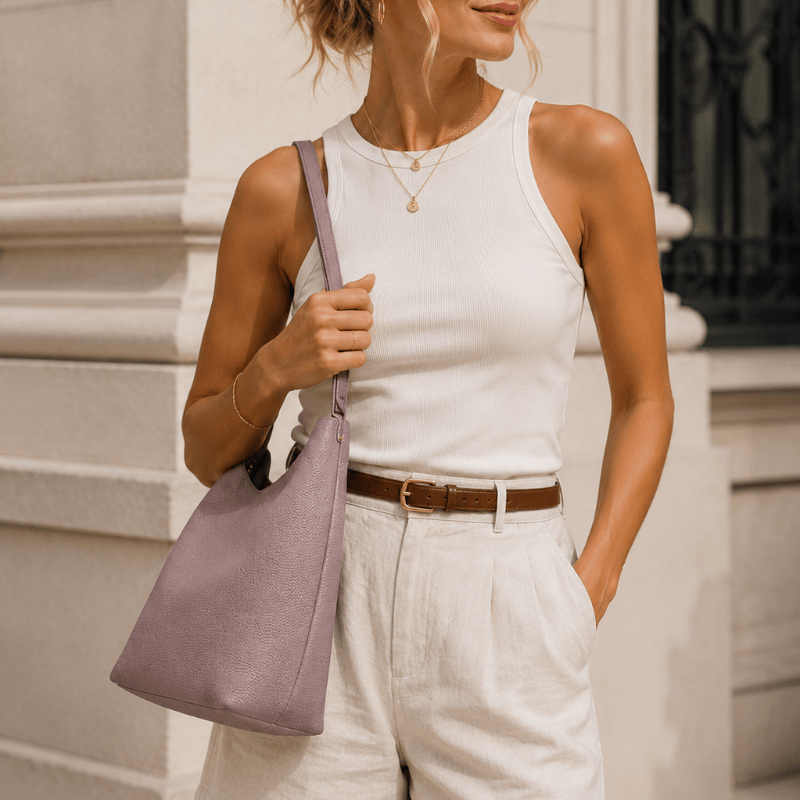 Τσάντα MARA COLLECTION ΤΣΑΝΤΕΣ ΜΩΒ / ONE SIZE