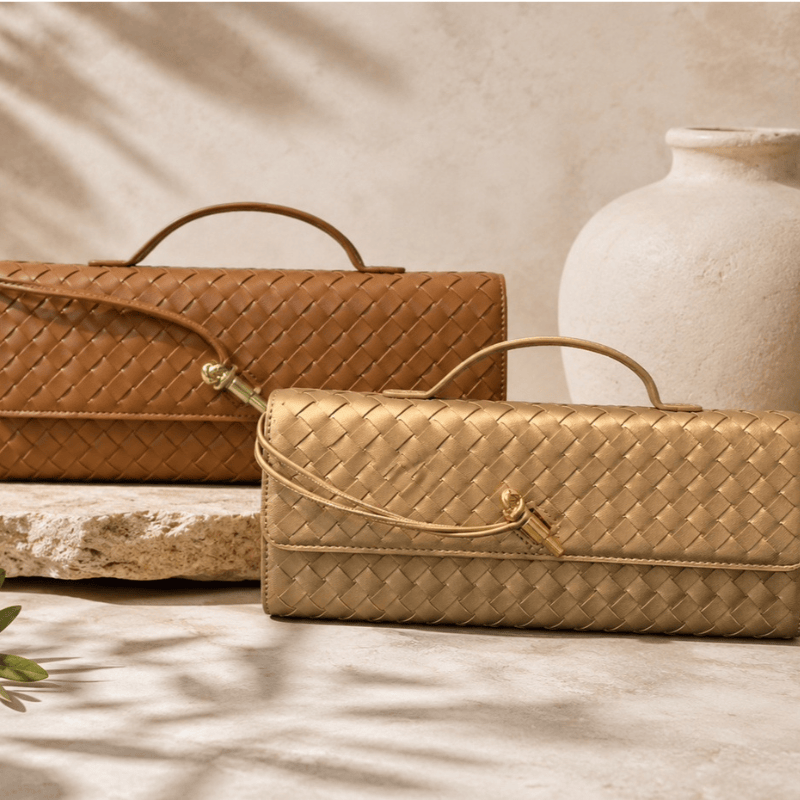 Τσάντα MARA COLLECTION ΤΣΑΝΤΕΣ ΧΡΥΣΟ / ONE SIZE