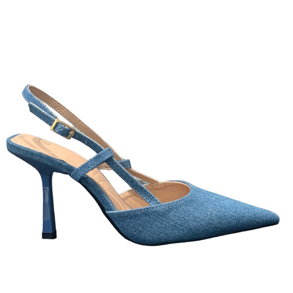 Γόβες MARA COLLECTION 7058 ΓΟΒΕΣ ΜΠΛΕ / 36