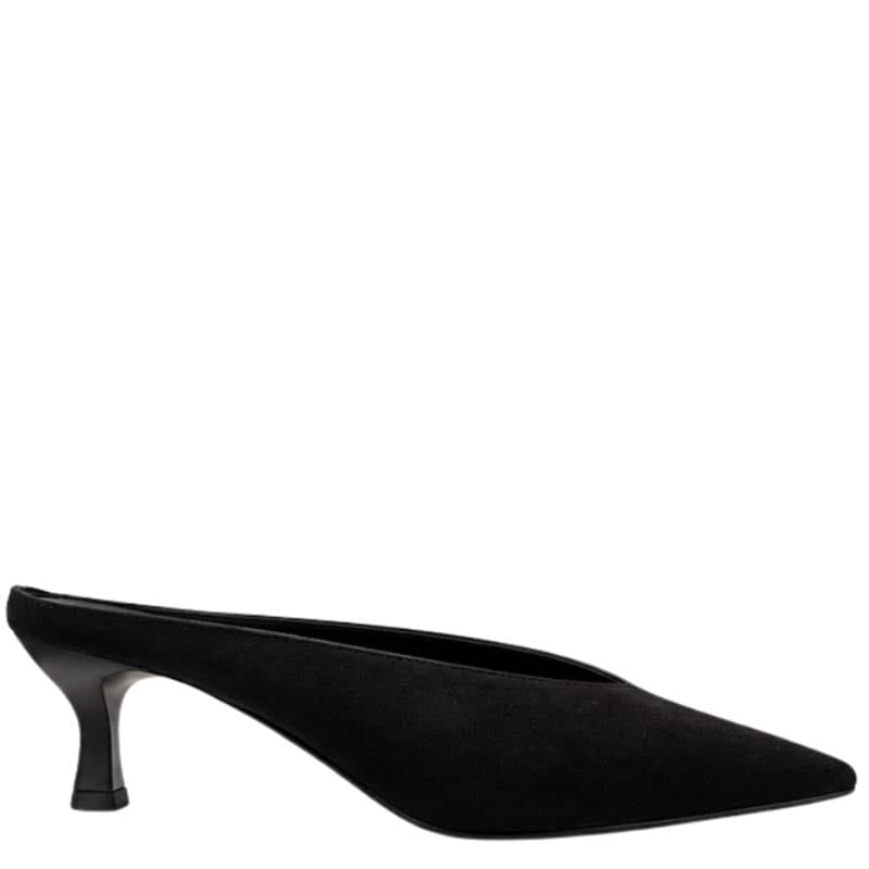 Mules MARA COLLECTION B-344 MULES ΜΑΥΡΟ / 36