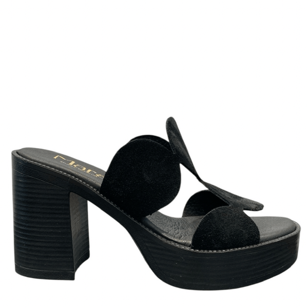 Mules MARA COLLECTION SS-618 MULES ΜΑΥΡΟ / 36