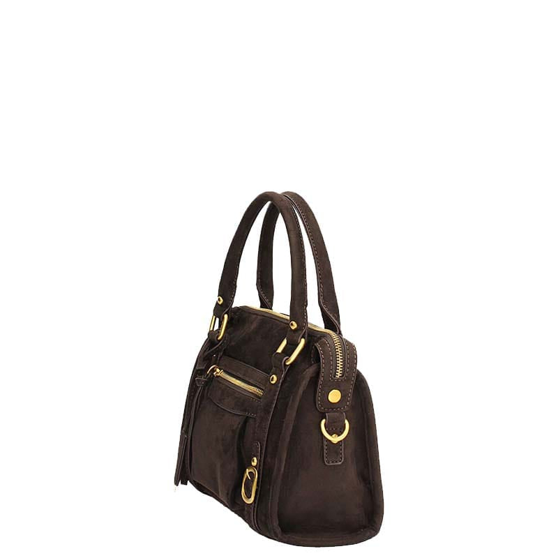 Τσάντα PRIMADONNA MINI 00693 ΤΣΑΝΤΕΣ ΚΑΦΕ / ONE SIZE