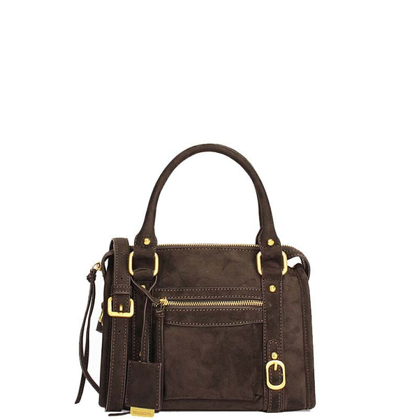 Τσάντα PRIMADONNA MINI 00693 ΤΣΑΝΤΕΣ ΚΑΦΕ / ONE SIZE