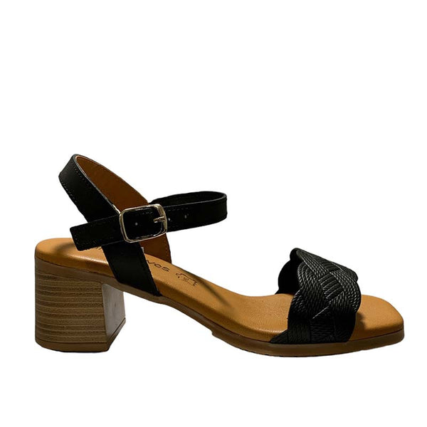 Πέδιλα SANDRACOVES 3493 ΠΕΔΙΛΑ ΜΑΥΡΟ / 36