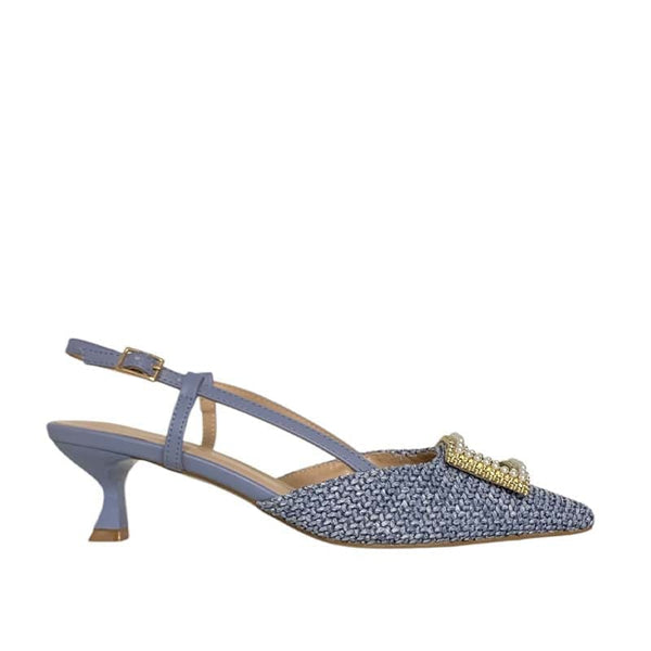 Slingbacks MARA COLLECTION CQ13 ΓΟΒΕΣ ΜΠΛΕ / 36