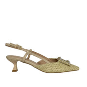 Slingbacks MARA COLLECTION CQ13 ΓΟΒΕΣ ΜΠΕΖ / 36