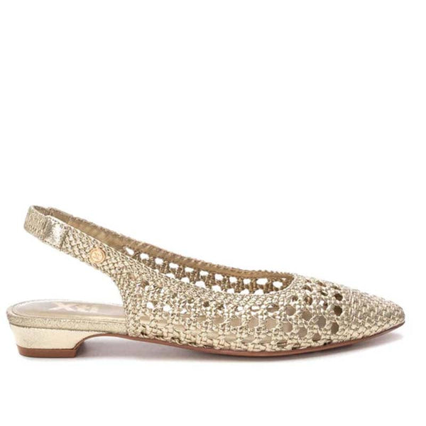 Slingbacks XTI 143785 FLATS ΧΡΥΣΟ / 36